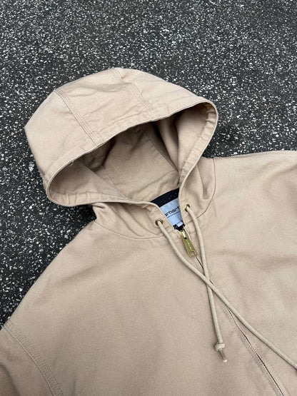 Carhartt Active Jacket Work USA Jakke i Beige Sand farve XL brugt