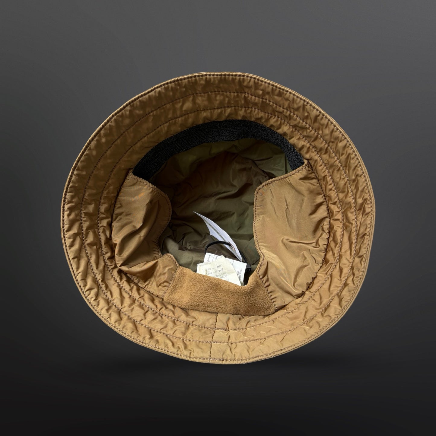 Prada bøllehat bucket hat OS – vintage, justerbar Brun