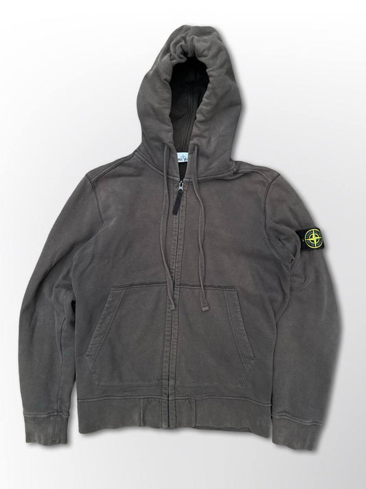 Stone Island Zip Up Hoodie Hættetrøje Medium herre Brugt