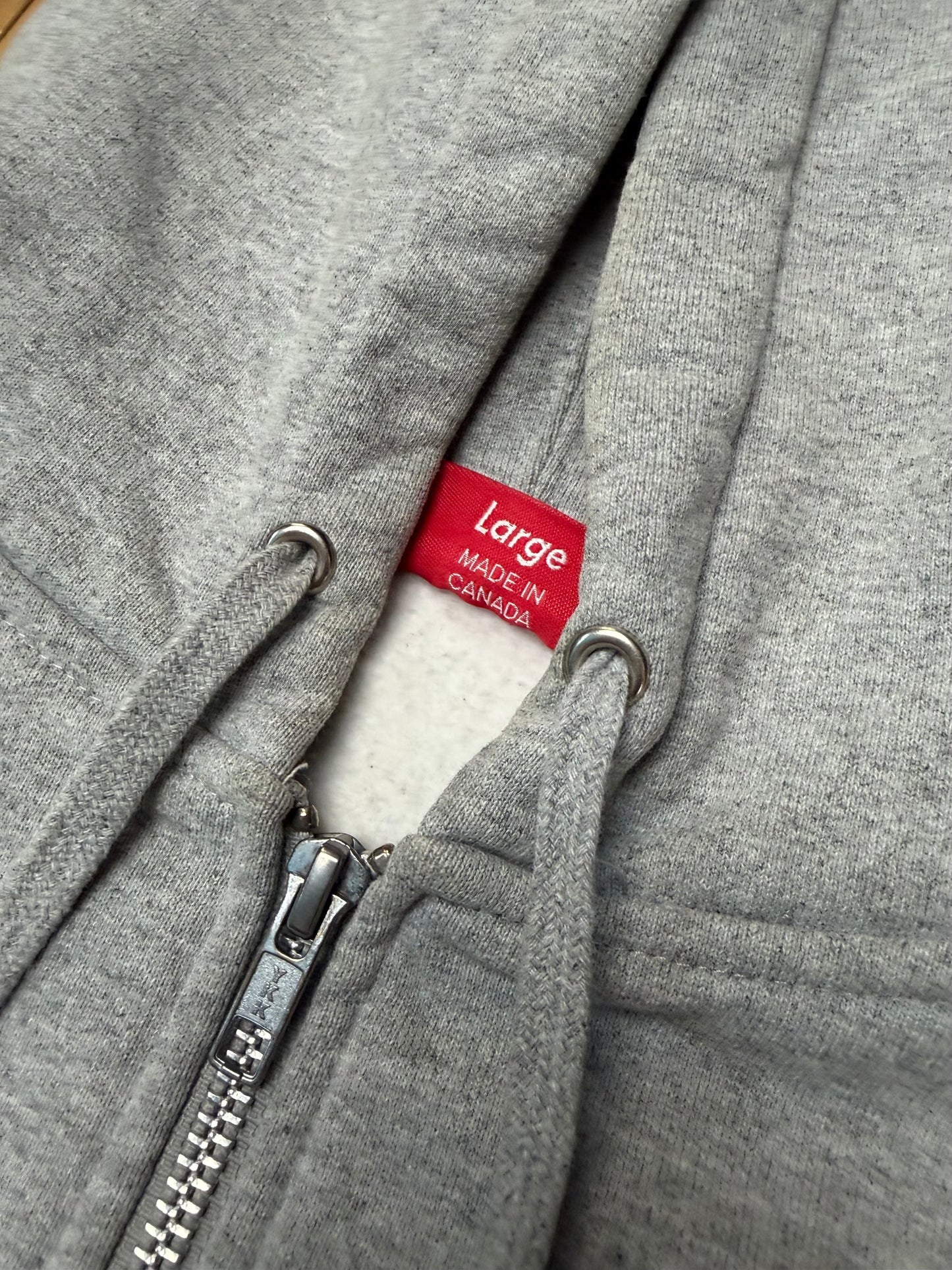 Supreme × Tashiro Maeda Zip Hoodie – Grey (Large)