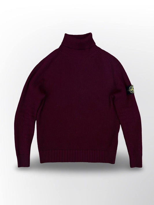 Stone Island Turtle neck sweater i uld XL brugt