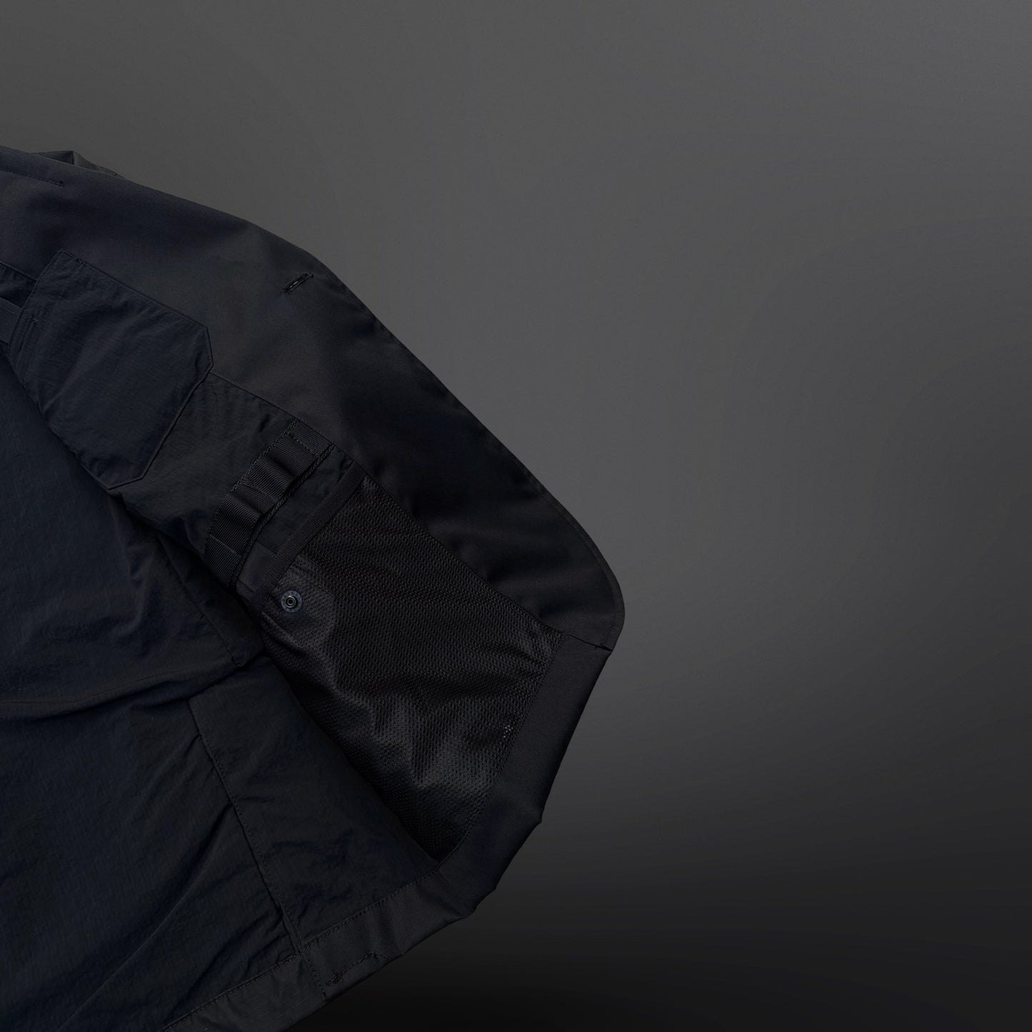 COMME des GARÇONS HOMME Technical Tailored Blazer – Black