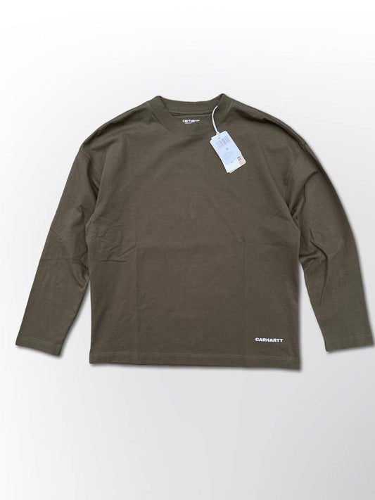 Carhartt WIP Longsleeve i Khaki Small Ny