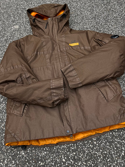 C.P. Company G-Type Gore-Tex Infinium 2-in-1 Jacket Brown Orange, Str. 50
