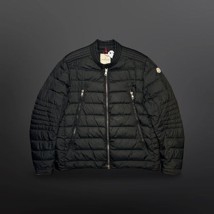 Moncler Quilted Down Jacket – Black – Size 7 / Fits XXL