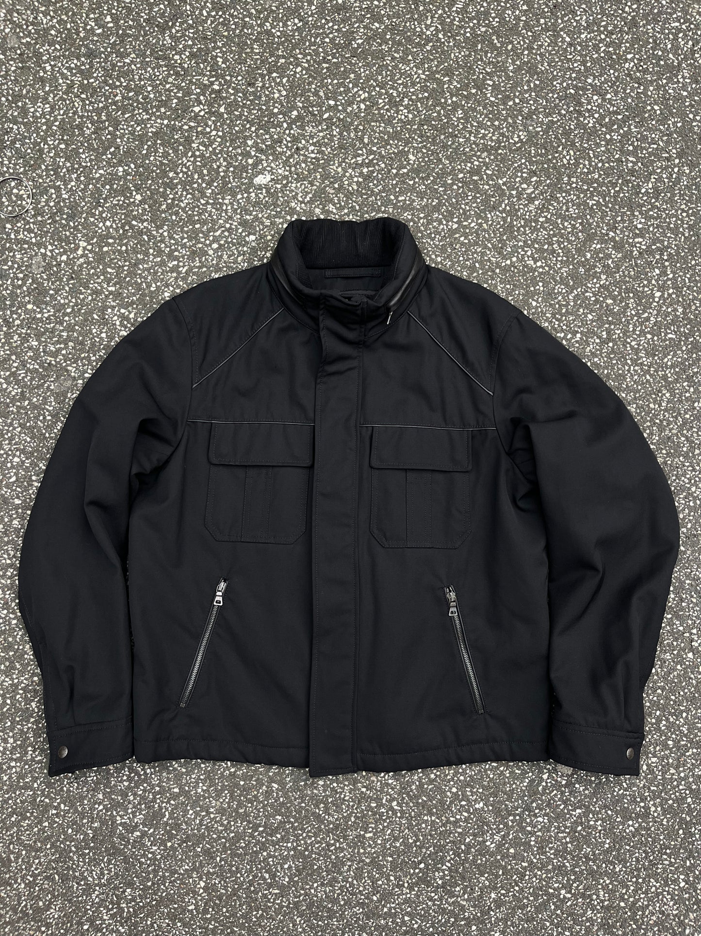 Prada Wool Field Jacket (Black, Str. 54)