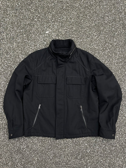 Prada Wool Field Jacket (Black, Str. 54)