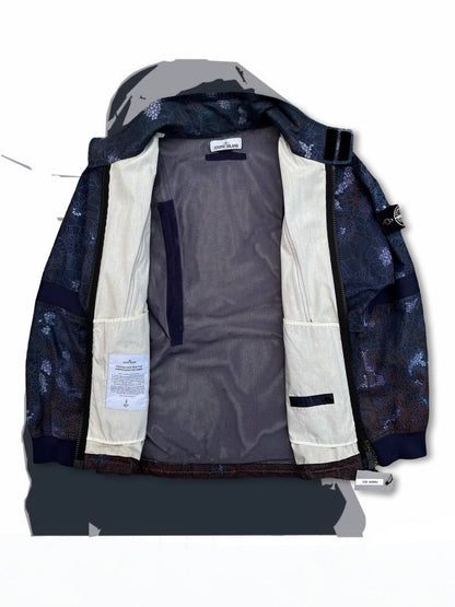 Vindbreaker Stone Island Heat Reactive Used Brugt Jakke Vest 2in1 Ice Jacket i L large