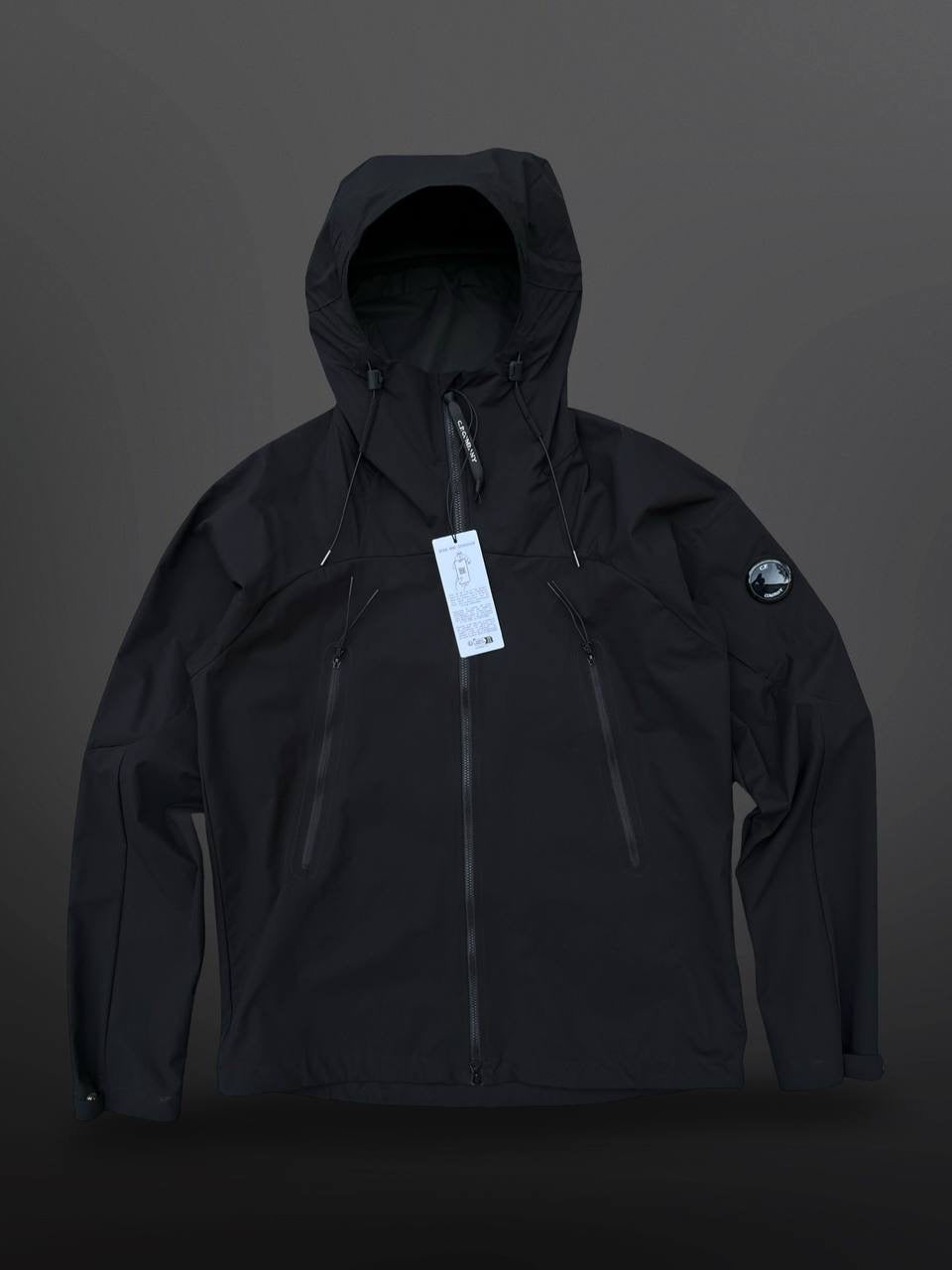 C.P. Company Pro Tek Sommer Jakke Vindjakke Sort Brand New Ubrugt
