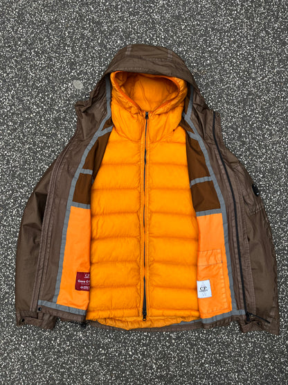 C.P. Company G-Type Gore-Tex Infinium 2-in-1 Jacket Brown Orange, Str. 50