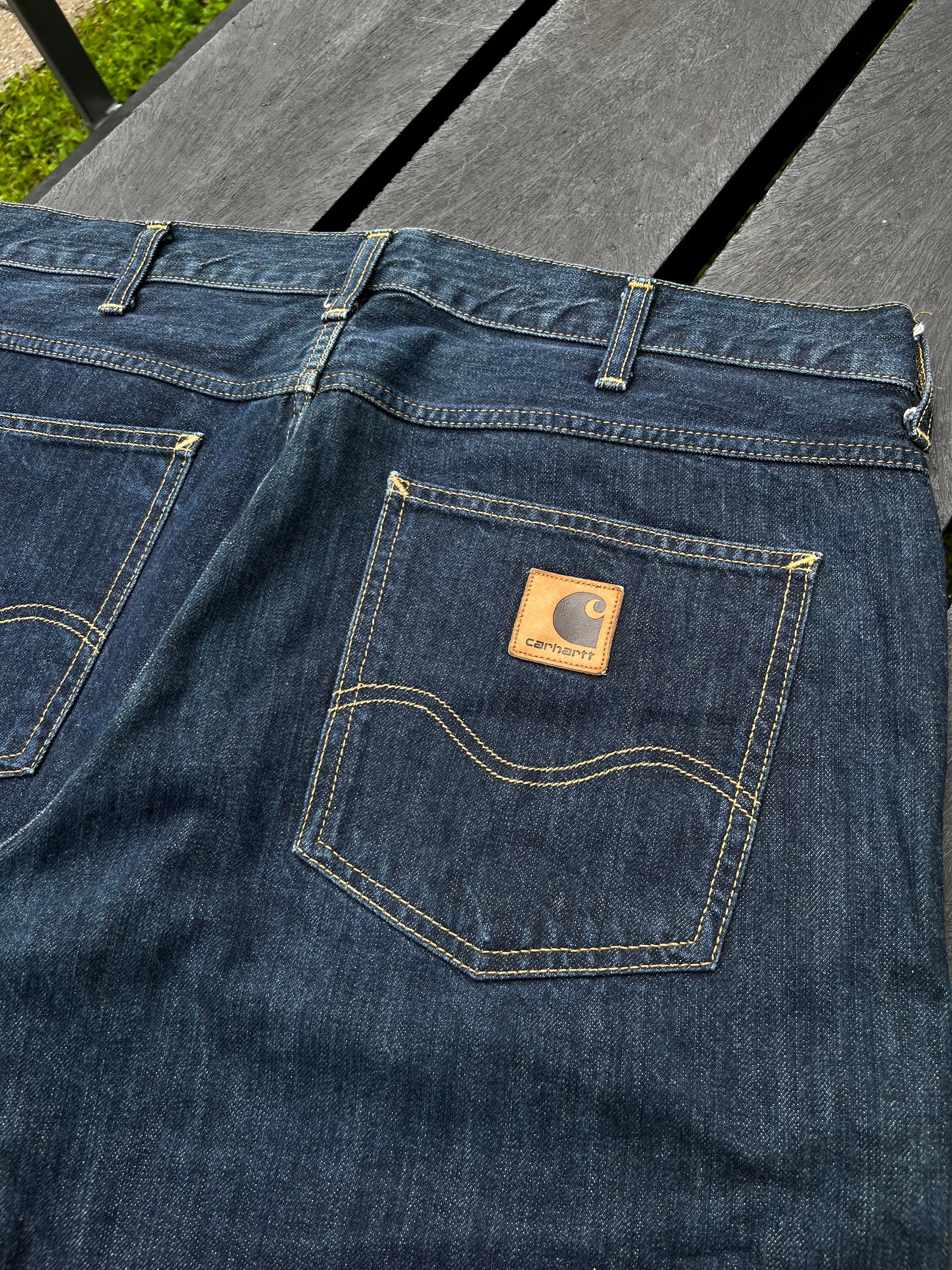 “Denim / jeans shorts fra Carhartt WIP vintage Western short 2 W36 (XL)” - supersaelger