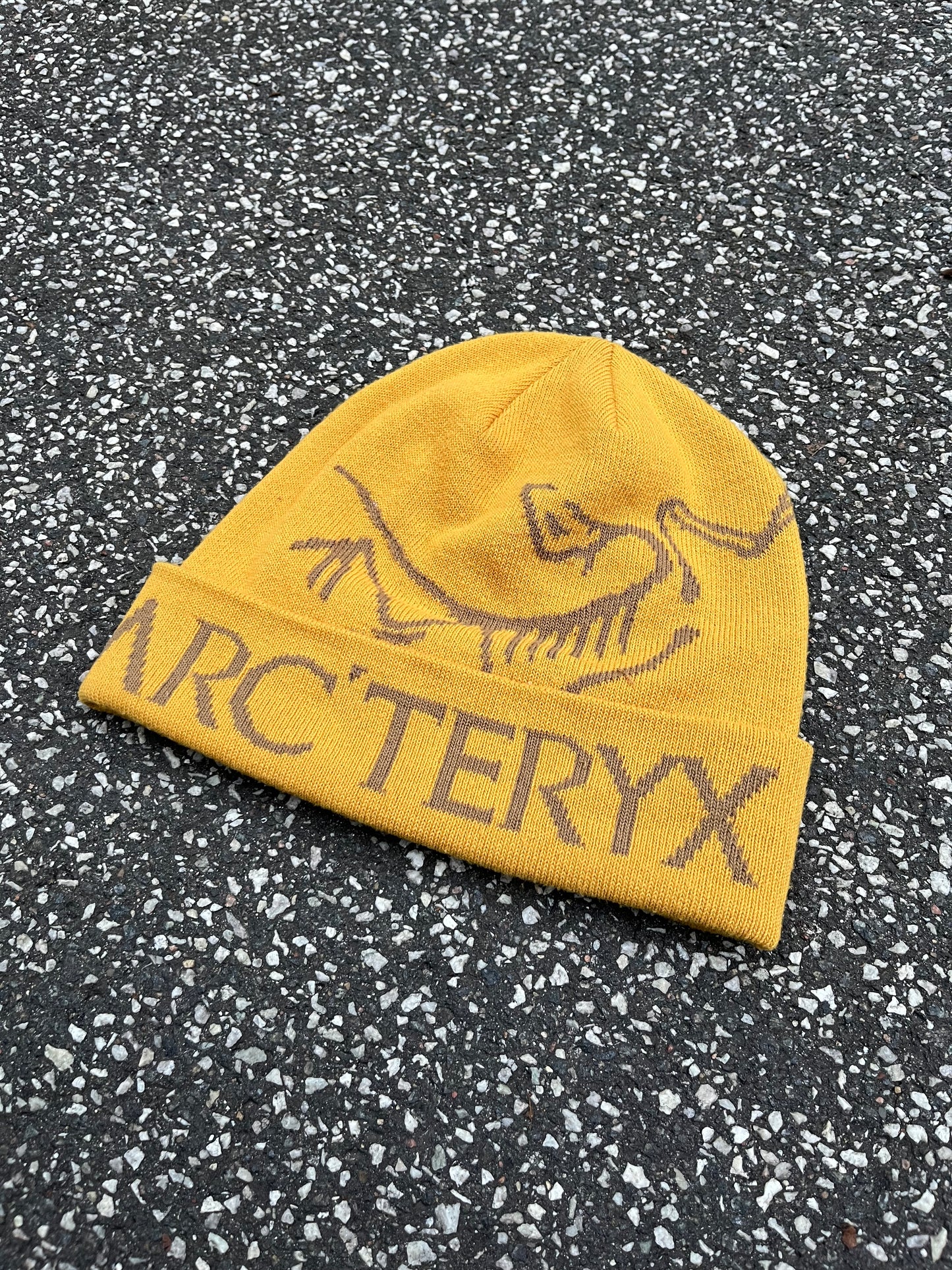 Arc’teryx Word Toque Beanie – Mustard Yellow