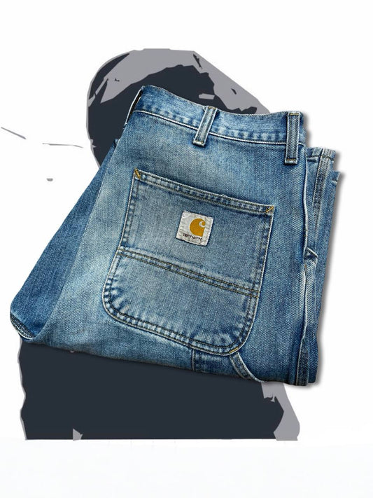 Brugte Used Carhartt Jeans Vintage Single Knee Pant W32 L32 i god stand