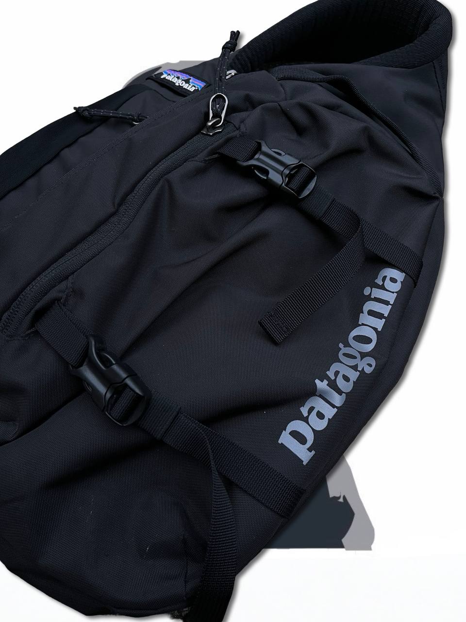 Brugt Used Sling Bag Patagonia i sort Skuldertaske One Size Unisex