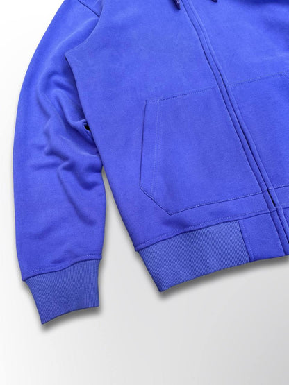 Zip up hoodie hættetrøje Stone Island i lilla L large