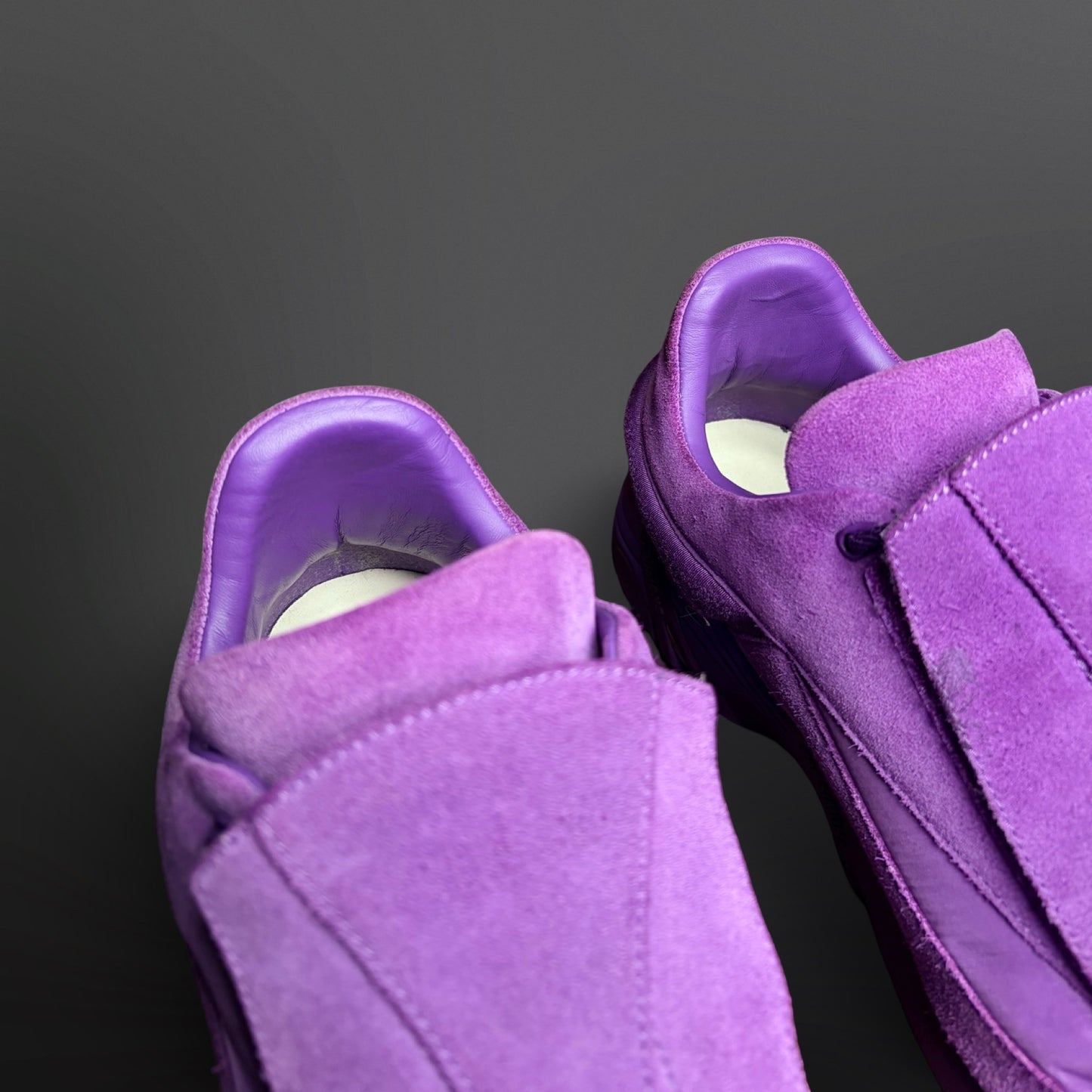 Raf Simons (RUNNER) Antei – Purple Suede – Size 43