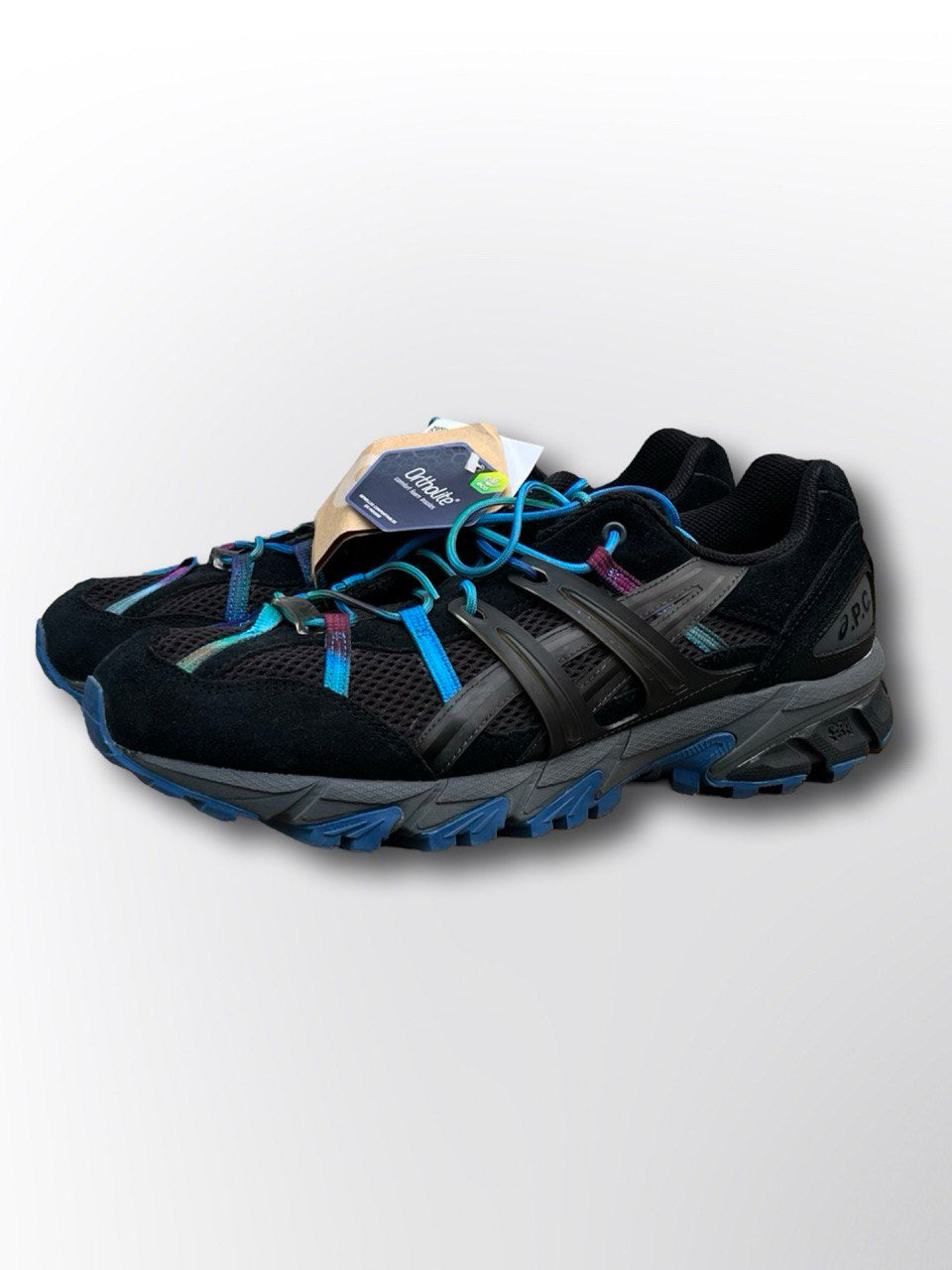 Nye sneakers Asics x A.P.C. Størrelse 46 sort og blå