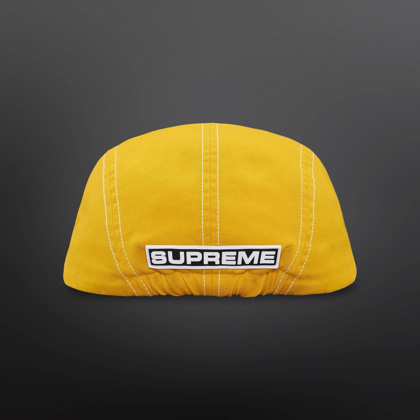 Supreme Raised Logo Patch Camp Cap – Yellow