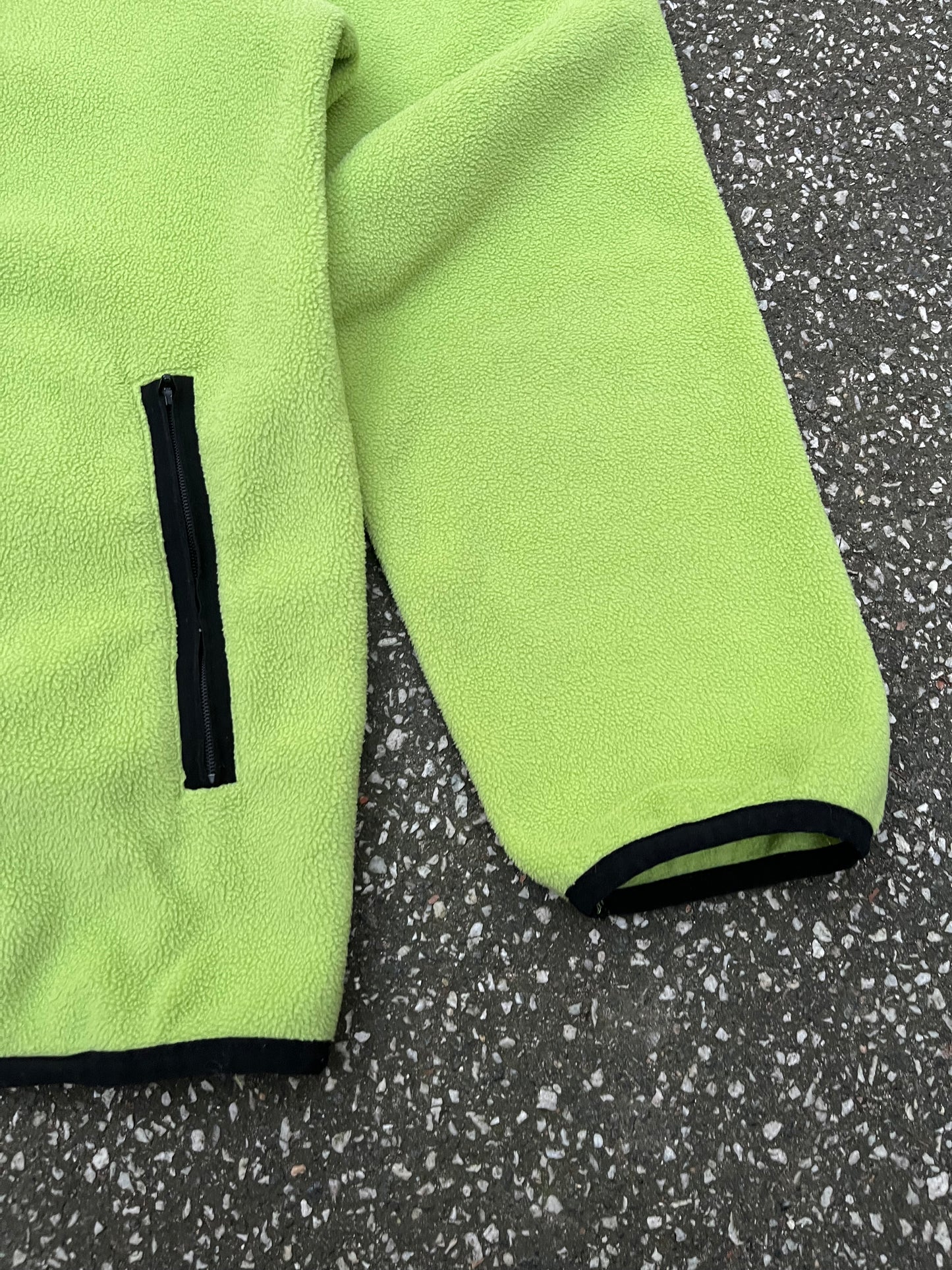 Stüssy Fleece Jacket – Lime Green Small