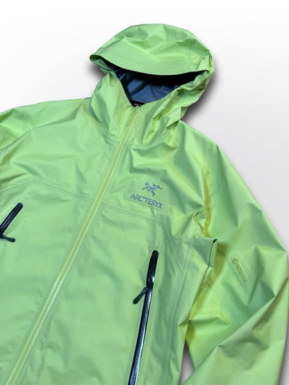 Arcteryx Arc’teryx Beta Jacket Skaljakke regnjakke vindjakke i M medium Lime grøn farve