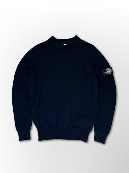 Brugt Used Stone Island Sweater i Sort Farve S Small