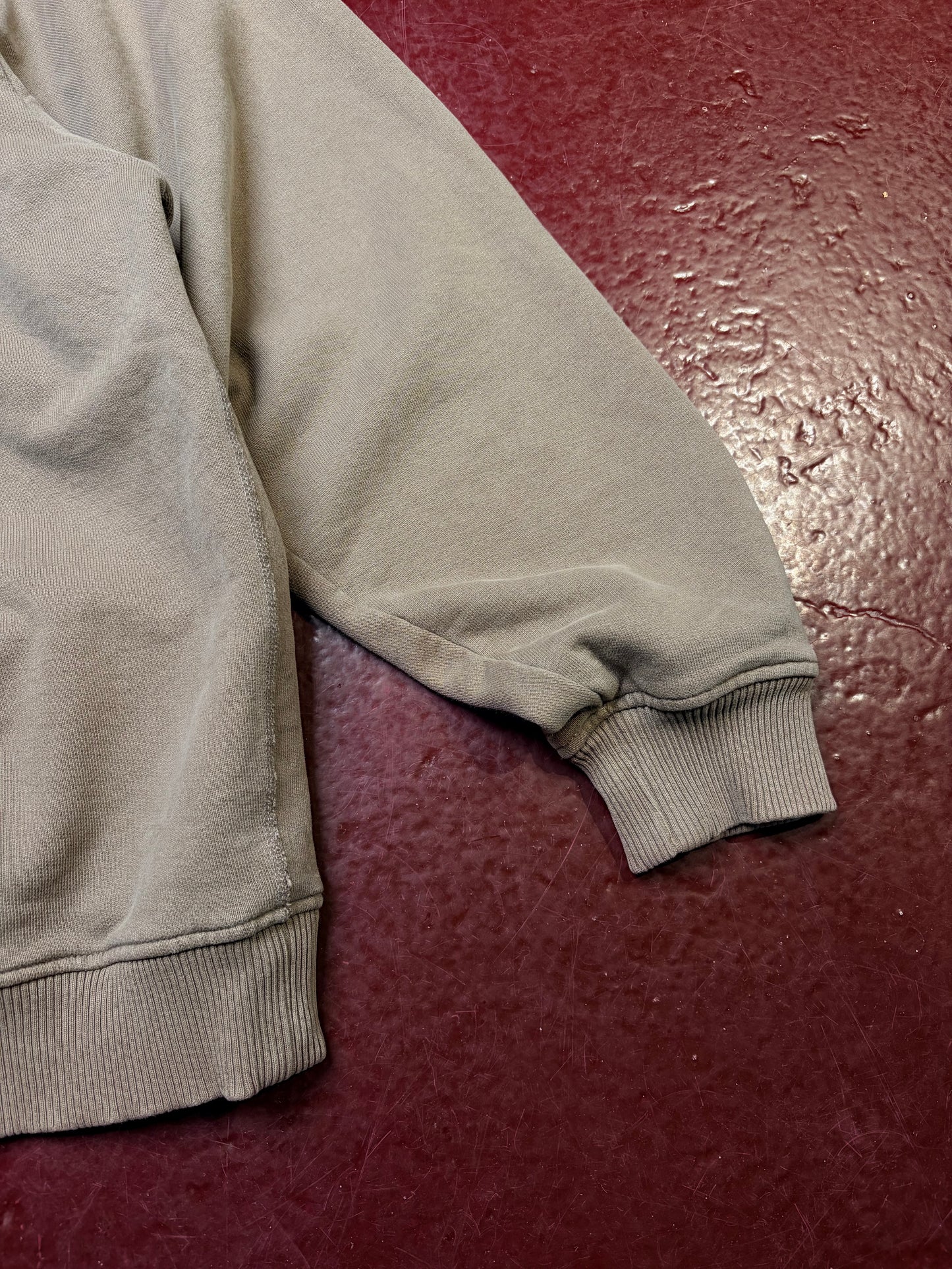 Acne Studios Logo Crewneck Sweatshirt – Taupe / Dusty Brown Large