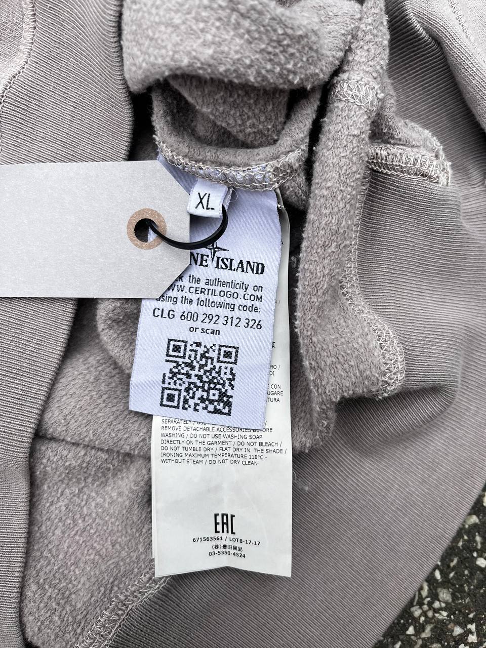“Brugt Sweatshirt Sweater Stone Island i XL 671563561”
