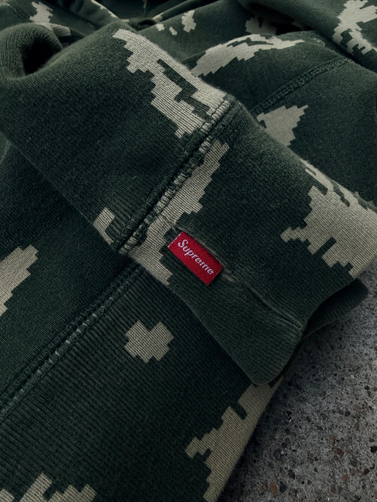 Supreme Box Logo Hoodie Olive Camo (FW21) – XL