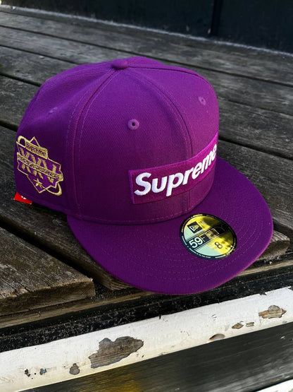 Supreme Cap New Era Brand New lilla størrelse 8 63,5cm