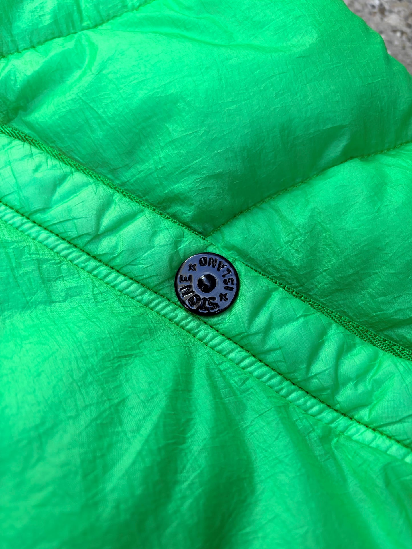 Stone Island 30th Anniversary Down Vest – Green XXL