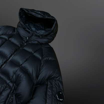C.P. Company D.D. Shell Down Jacket – Sort Str. 52 Large