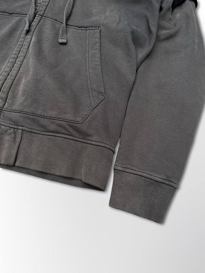 Stone Island Zip Up Hoodie Hættetrøje Medium herre Brugt