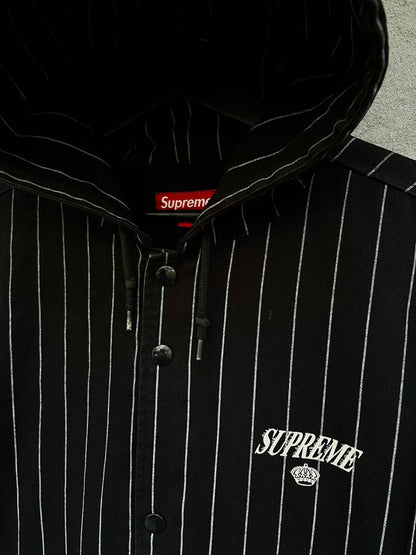 Supreme Jakke 2013 – Stribet Sort – Str. Large