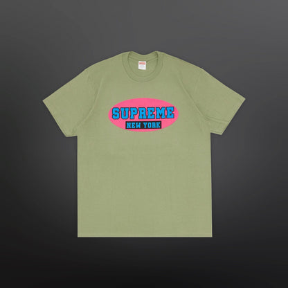 Supreme “New York” Logo T-Shirt – Olive (SS23) M Medium