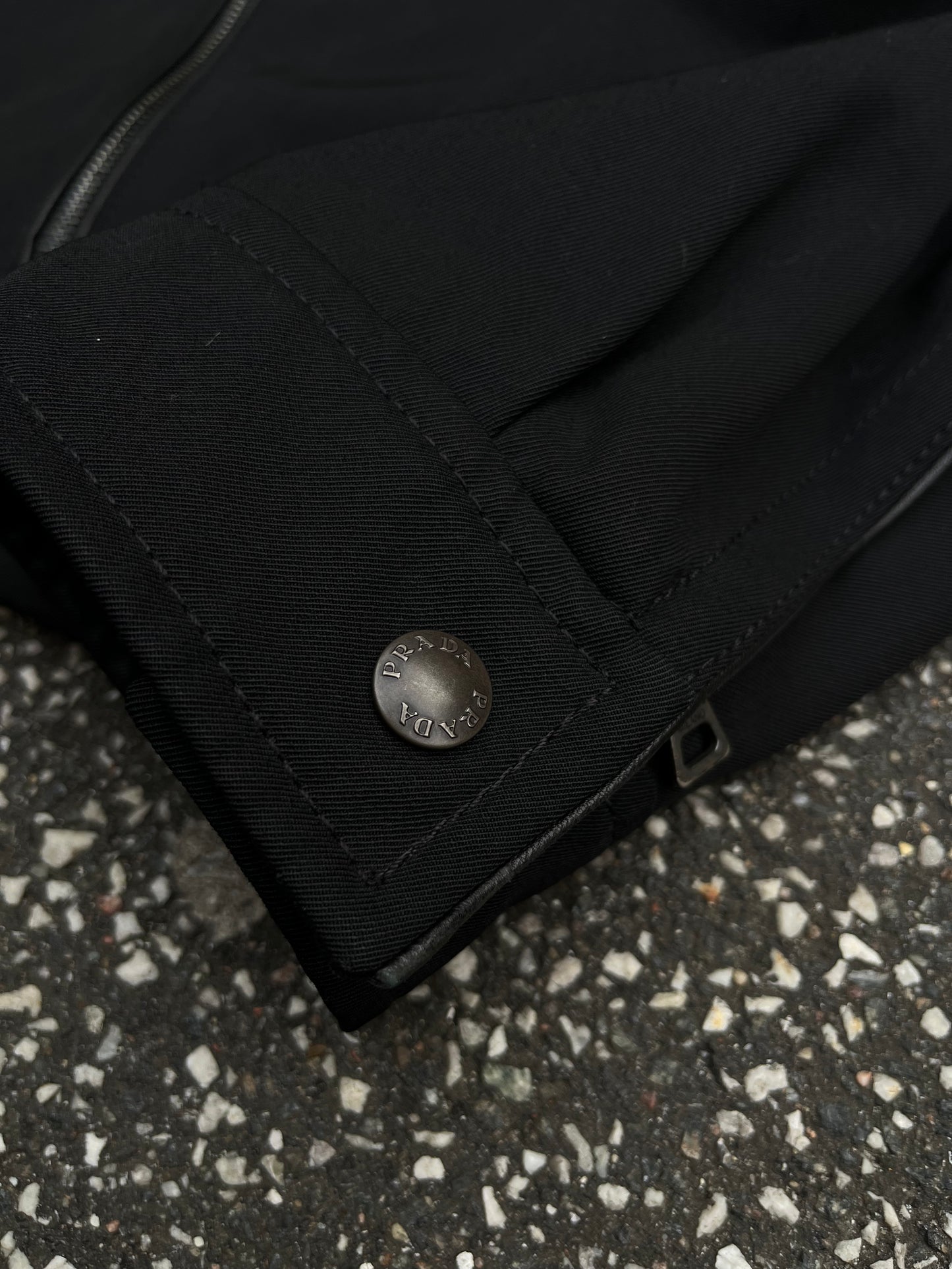 Prada Wool Field Jacket (Black, Str. 54)