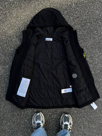 Stone Island Jakke Soft Shell With Prima Loft Insulation Technology M Medium Sort
