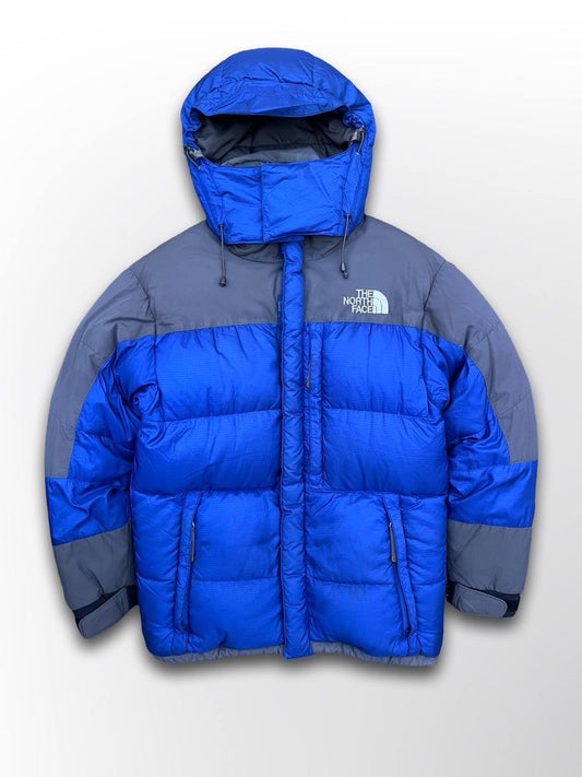 Brugt Vinterjakke The North Face Himalayan Summit Series 700 Dunjakke M medium Herre i Blå og Grå