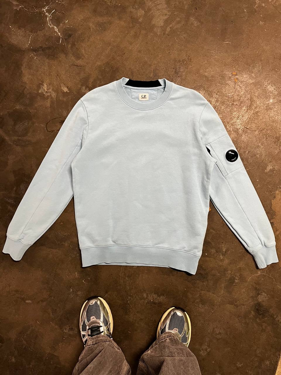 C.P. Company Sweatshirt Lyseblå Medium Brugt
