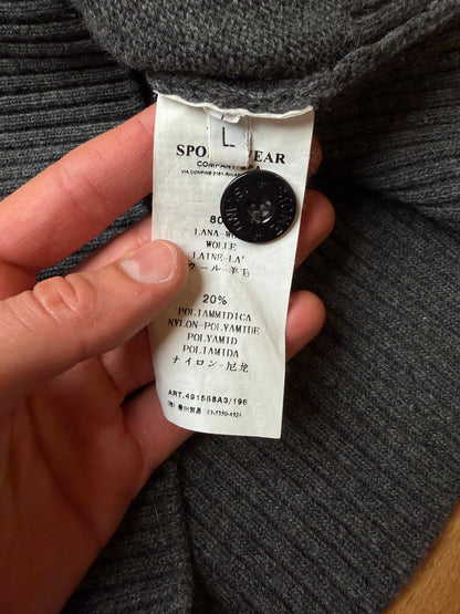 Stone Island Striktrøje – Grey – Large Wool 2008