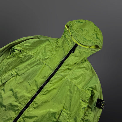 Stone Island Nylon Metal Watro Jacket – Lime (Large)