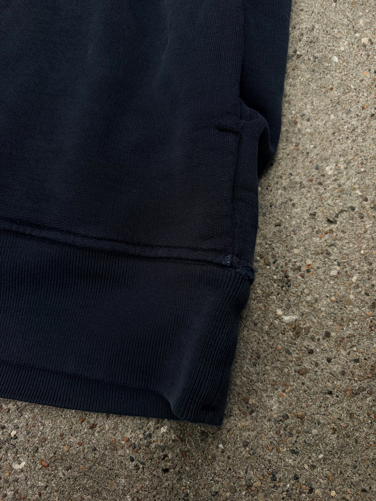 Stone Island Marina Logo Sweatshirt – Black – XL