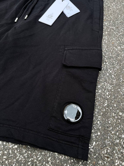 C.P. Company Bomuld Shorts Sort Black L Large Brand New