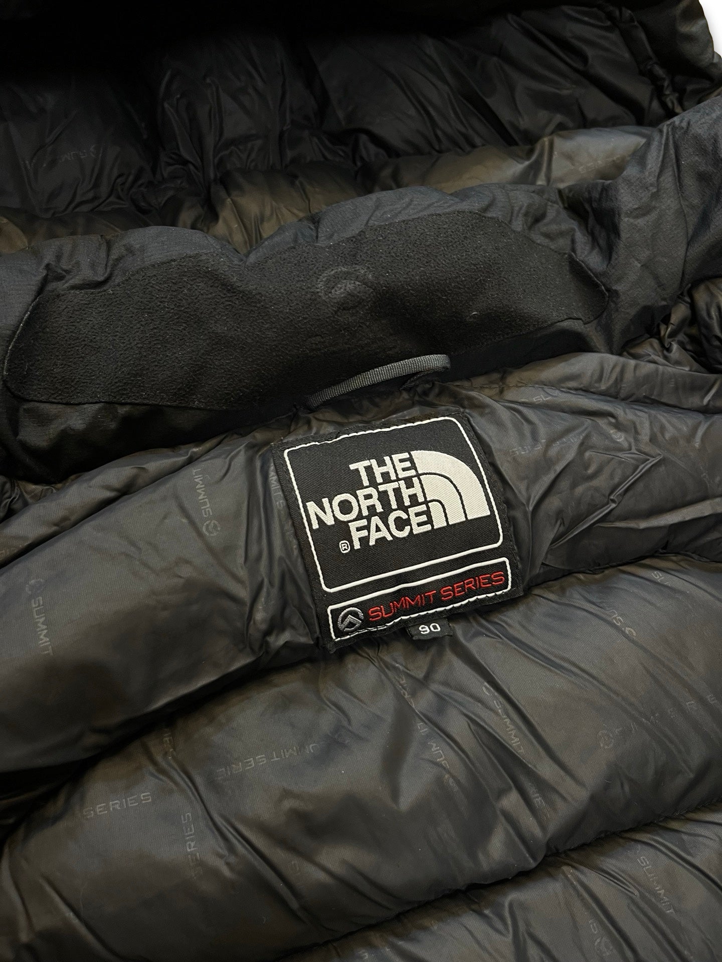 Brugt Vinterjakke Dunjakke The North Face Baltoro Summit Series 800 Hyvent Vind og Vandtæt Jakke i Sort S Small dame kvinde