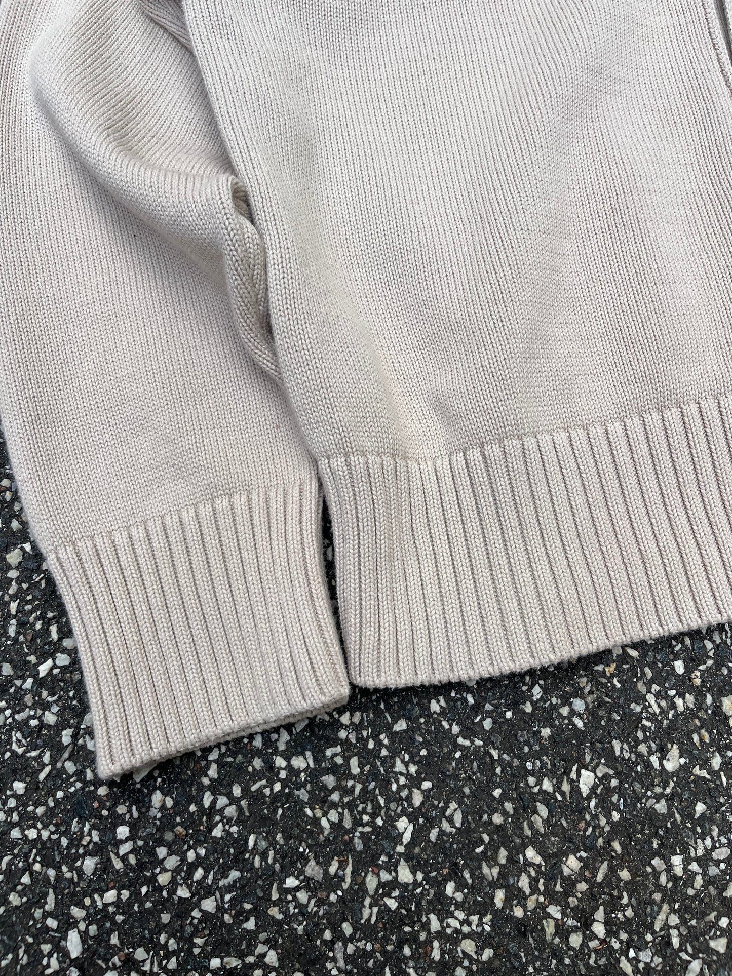 AMI Paris De Coeur Cardigan Beige, Str. L