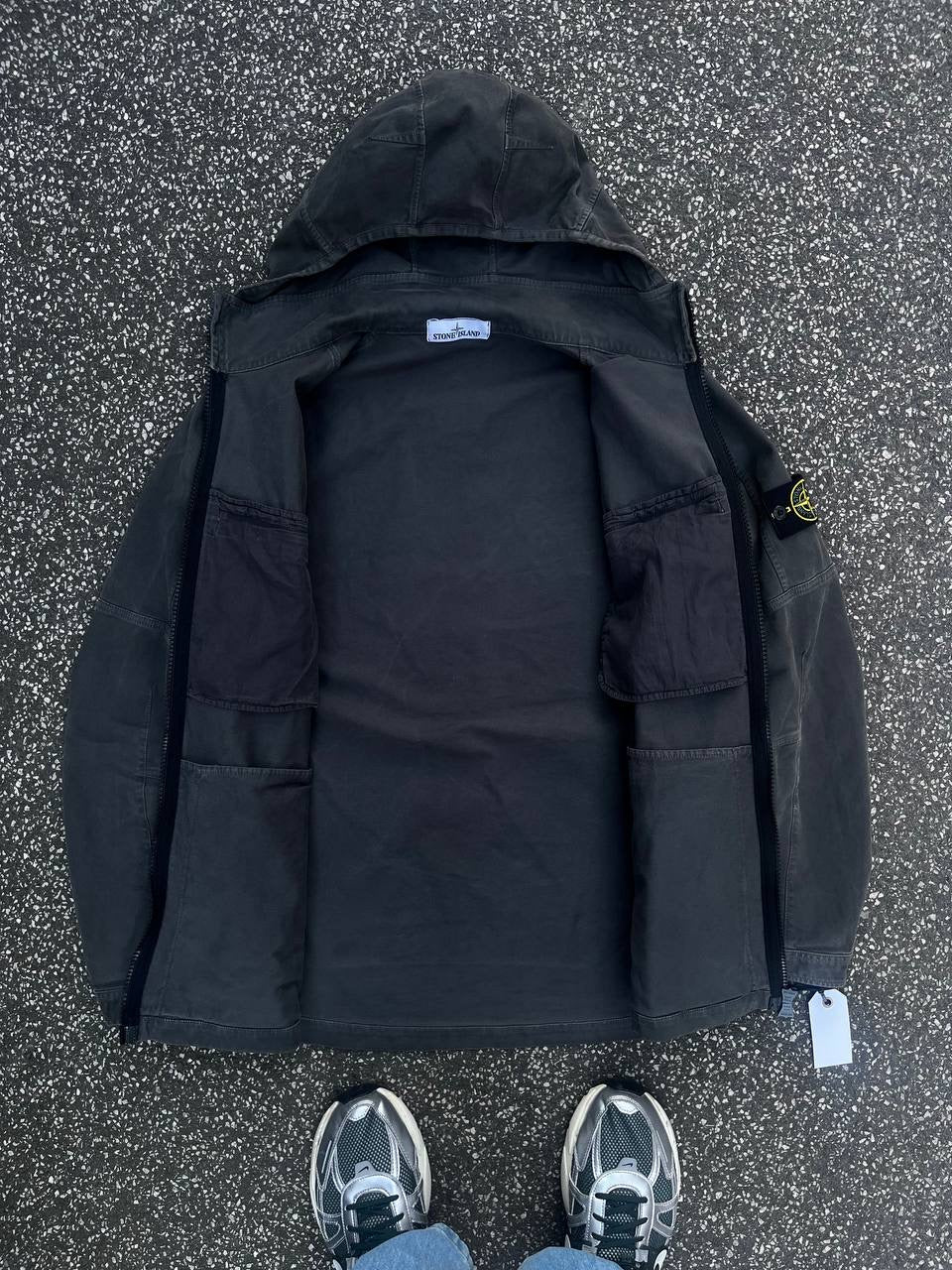 Stone Island Jakke Grå Large