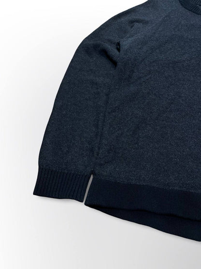 Brugt Stone Island sweater Sweatshirt pullover i uld 6715529D9 i grå farve XL