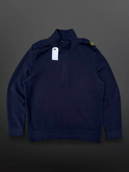 Stone Island Sweater i Uld Navy XL