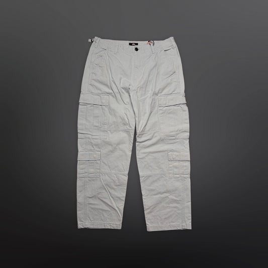 Stüssy cargo pants i lyseblå – str. 32