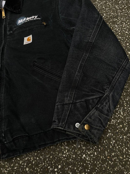 Carhartt Detroit Jakke Work Jacket 90’erne Sort M Medium Made In USA