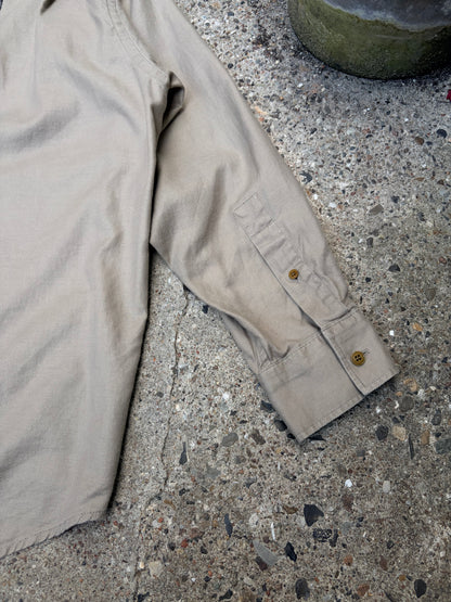 Acne Studios Stockholm 1996 Oversized Shirt – Beige – Large / XL